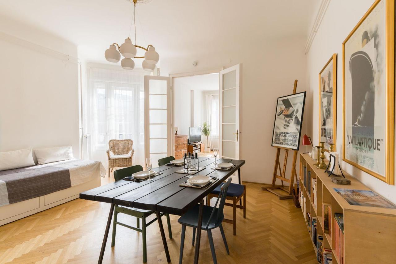 Klauzal Apartment W/3 Bedrooms, French Balcony Budapest Kültér fotó